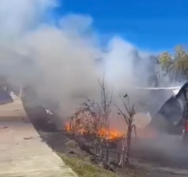 Se incendia vivienda por presunta explosi&oacute;n de gas 