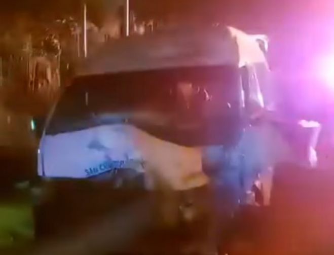 Choque Frontal deja varios heridos en la de cuota  SCLC-Tuxtla