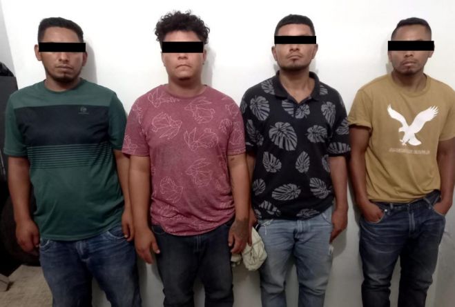 En “Operativo Antipandillas” la FGE Logra la captura de presuntos Maras Salvatrucha en Palenque