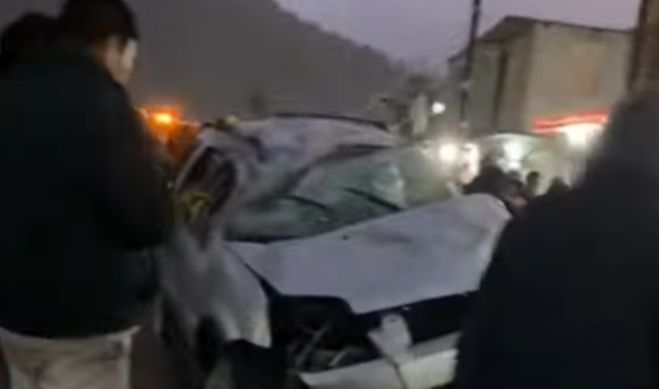 Accidente deja dos lesionados en  Zinacant&aacute;n