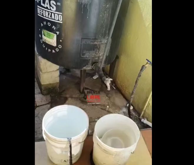 Altamirano cumple 35 d&iacute;as sin agua potable