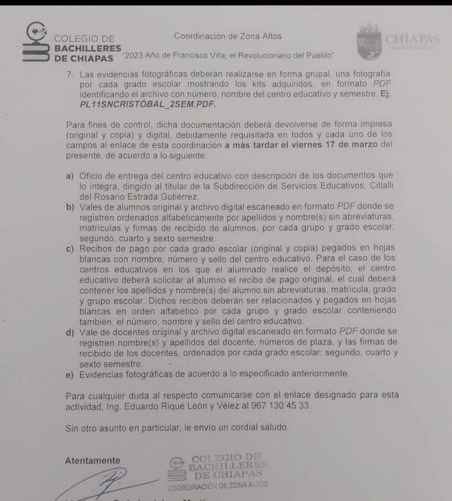 Piden intervenci&oacute;n y auditor&iacute;a para el director general, Jorge Luis Escand&oacute;n Hern&aacute;ndez.